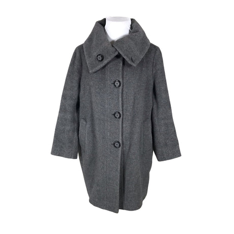 Unisex Manuela Conti - Wool coat, size 44 - Gray ()