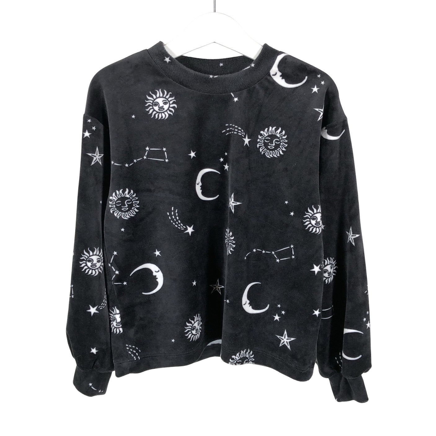 Unisex Lindex - Sweatshirt, size 122 - 128 - Black (1)