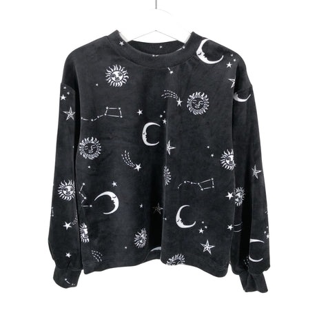 Unisex Lindex - Sweatshirt, size 122 - 128 - Black ()