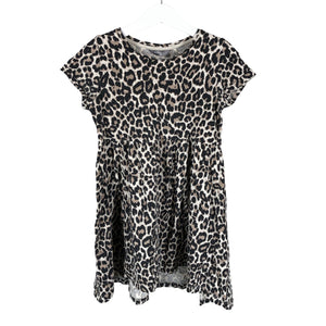 Unisex Lindex - Tricot dress, size 116 - 122 - Beige (1)