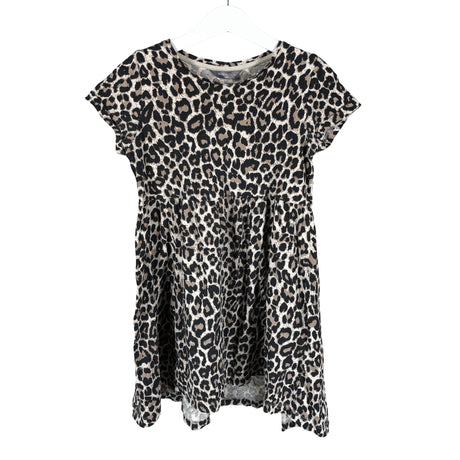 Unisex Lindex - Tricot dress, size 116 - 122 - Beige ()