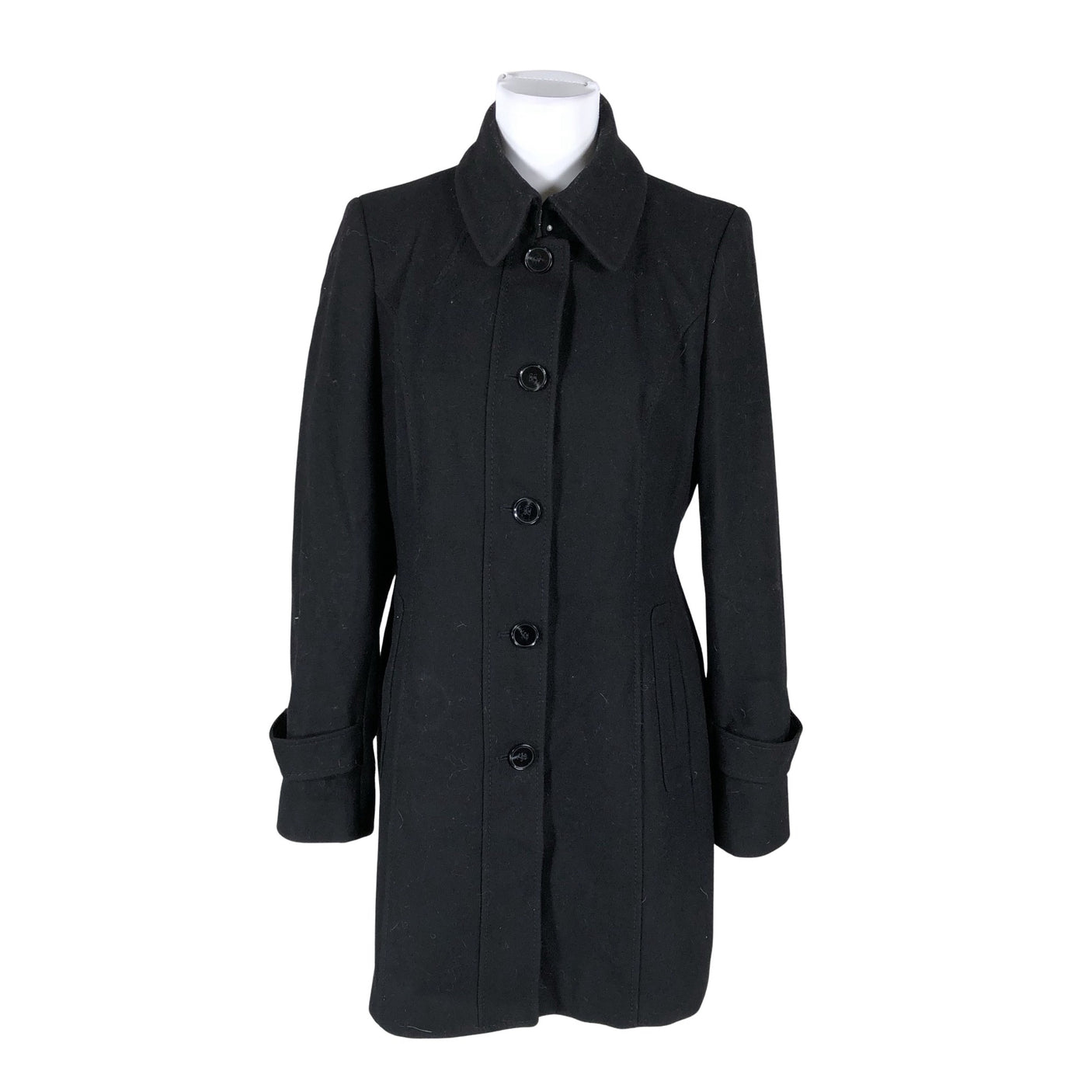 Unisex Esprit - Wool coat, size 40 - Black (1)