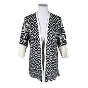 Unisex Cut & Pret - Cardigan, size 36 - Black (1)