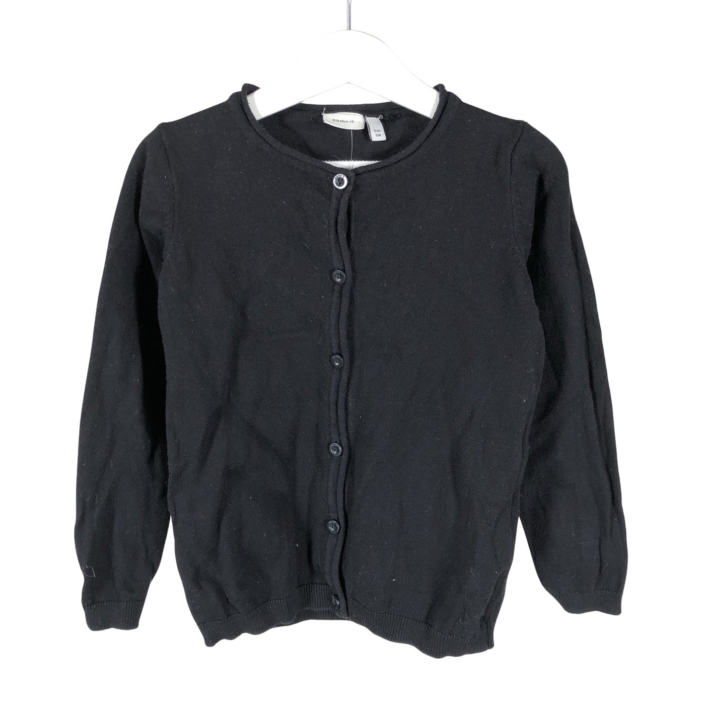 Unisex Name It - Cardigan, size 110 - 116 - Black (1)