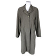 Unisex Club Line - Trench coat, size 38 - Gray ()
