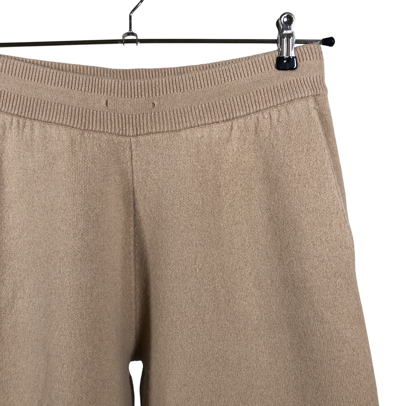 Unisex Soft Goat - Tricot pants, size 38 - Beige (2)