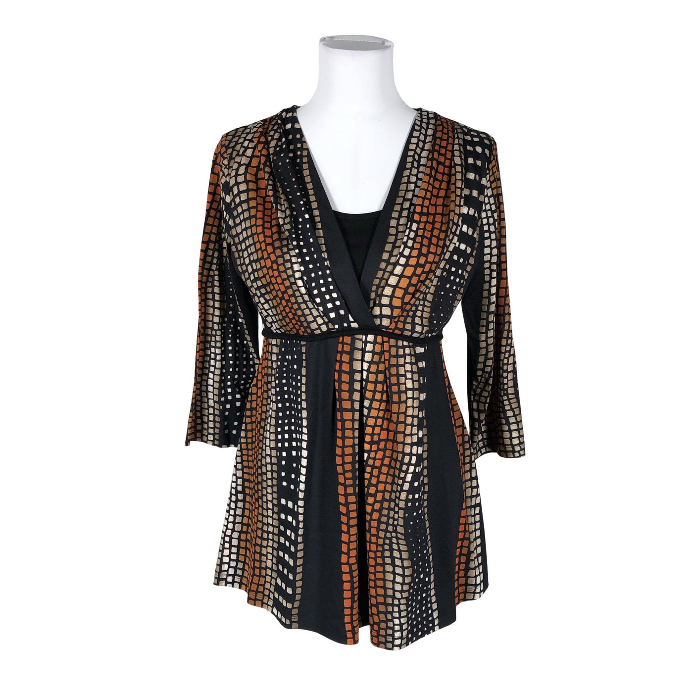 Unisex S.T.I - Tricot tunic, size 40 - Black (1)
