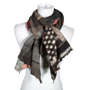 Unisex Linda Lykke - Scarf, size Maxi - Brown (1)