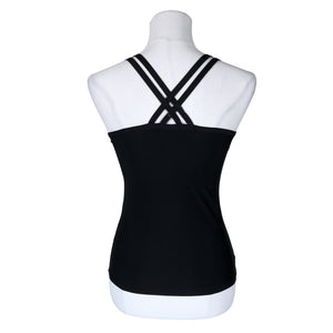 Unisex Elastic Gymwear - Sports top, size 32 - Black (2)