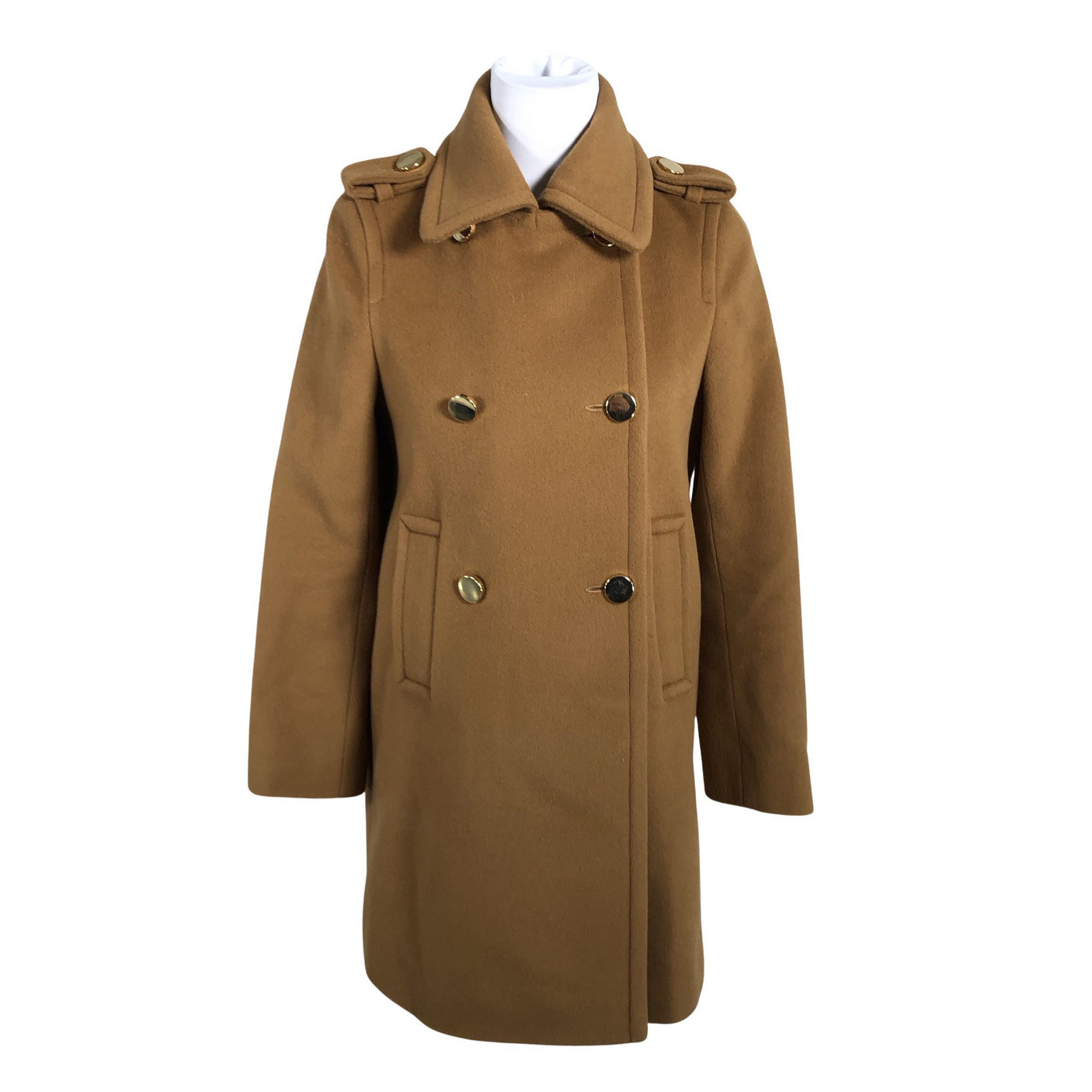 Unisex Andiata - Wool coat, size 34 - Brown (1)