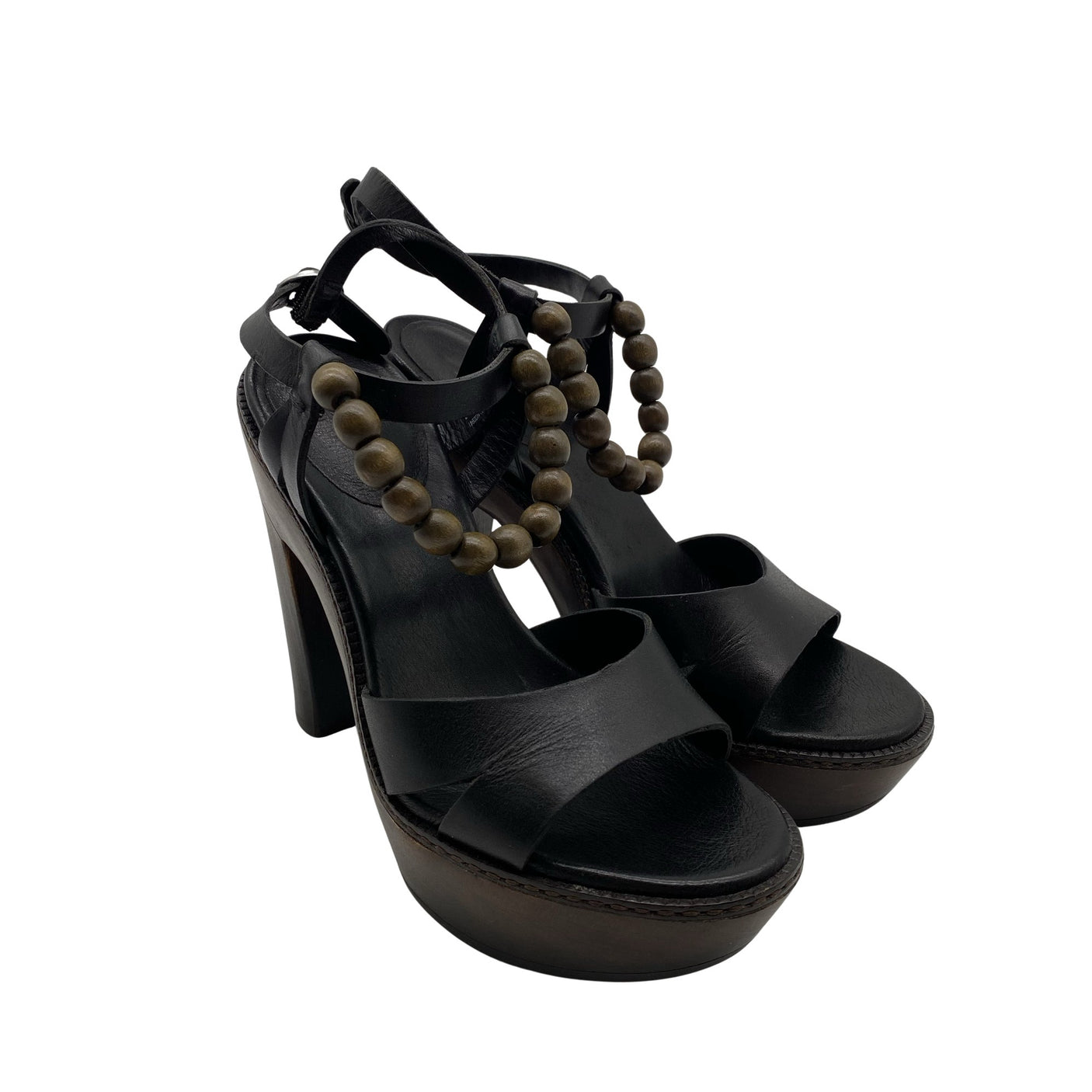 Unisex Ugg - Heeled sandals, size 36 - Black (2)