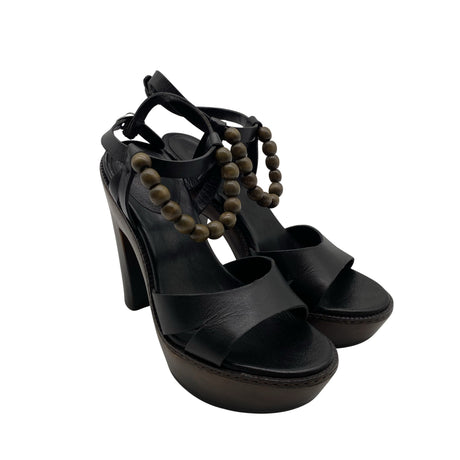 Unisex Ugg - Heeled sandals, size 36 - Black (2)