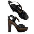 Unisex Ugg - Heeled sandals, size 36 - Black ()
