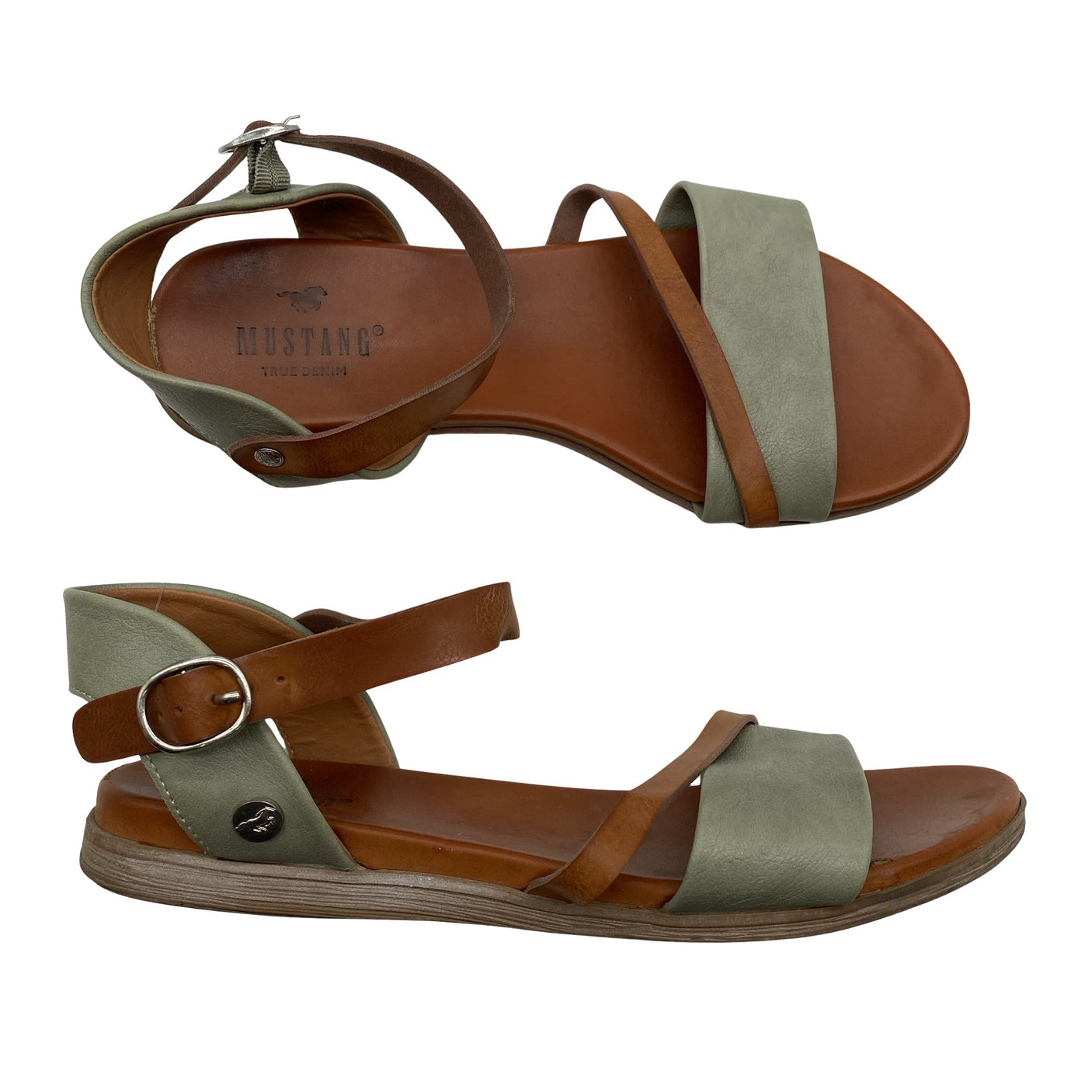 Unisex Mustang - Sandals, size 39 - Green (1)