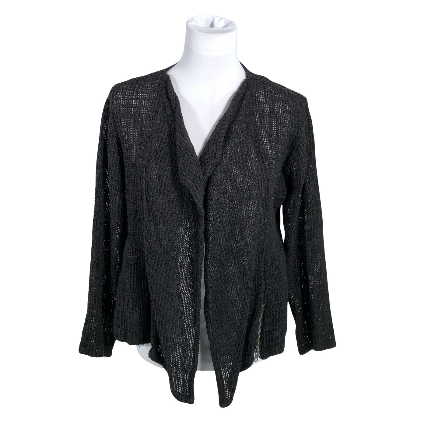 Unisex The Masai - Cardigan, size 36 - Black (1)