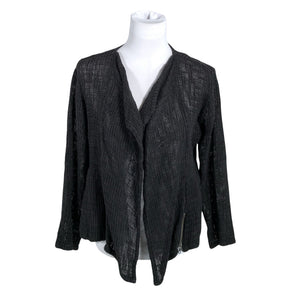 Unisex The Masai - Cardigan, size 36 - Black (1)