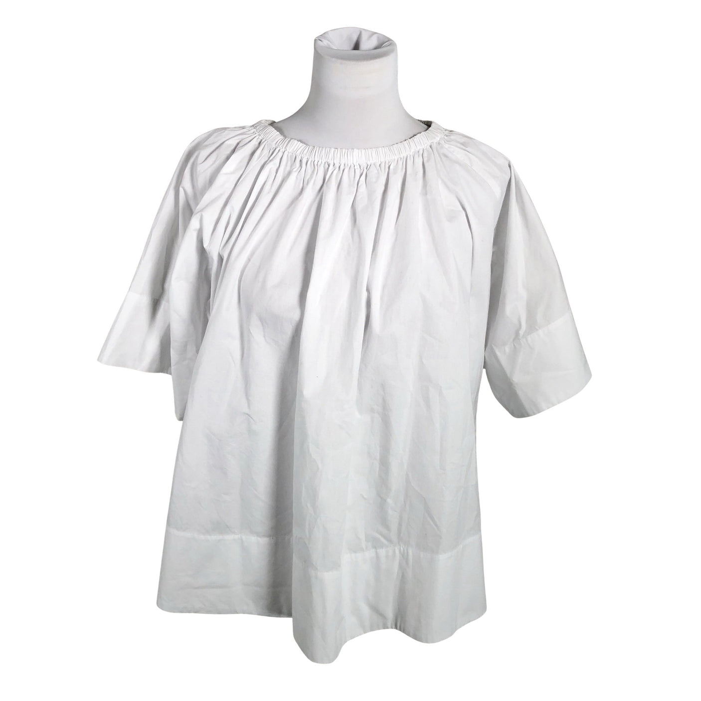 Unisex Your Face - Short-sleeved blouse, size 36 - White (1)