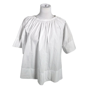 Unisex Your Face - Short-sleeved blouse, size 36 - White (1)