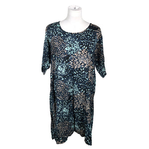 Unisex The Masai - Schiffon dress, size 38 - Blue (1)