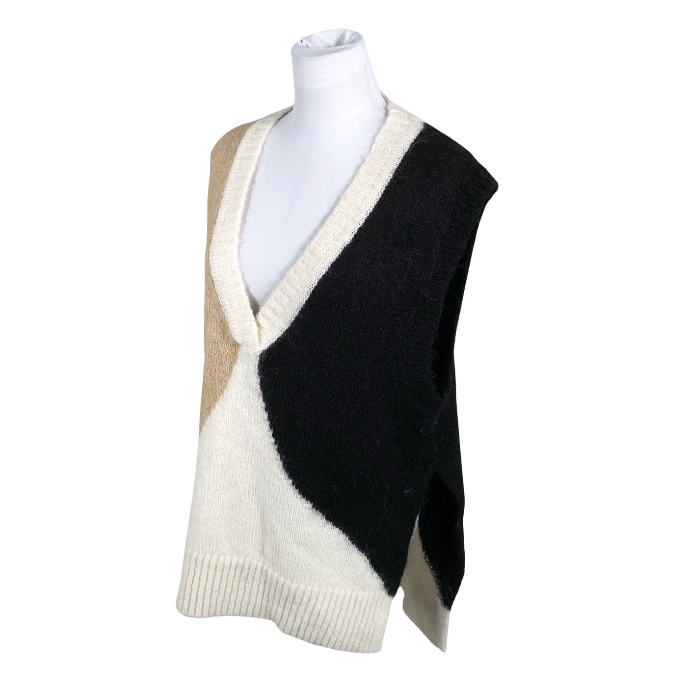 Unisex Marimekko - Knit vest, size 38 - Black (3)