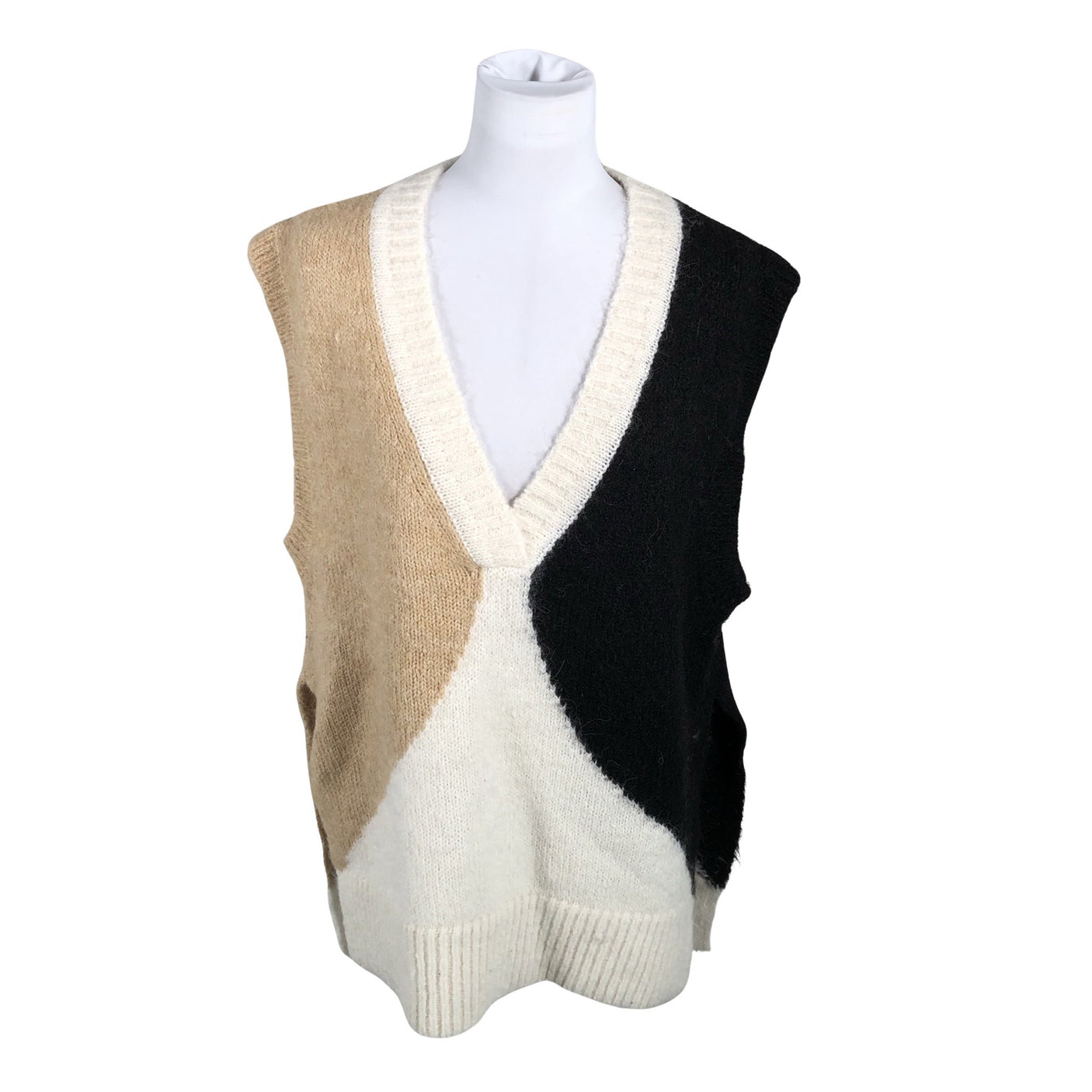 Unisex Marimekko - Knit vest, size 38 - Black (1)