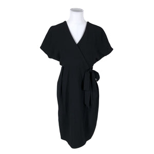 Unisex Topshop - Schiffon dress, size 36 - Black (1)