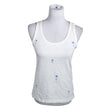 Unisex Next - Tricot tank top, size 36 - White ()