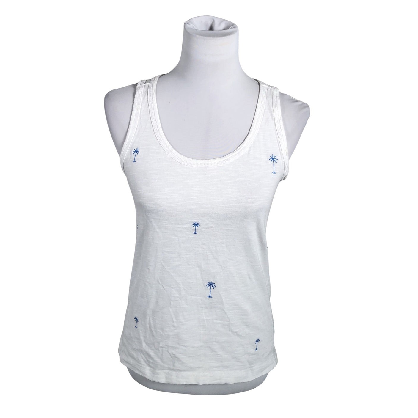 Unisex Next - Tricot tank top, size 36 - White (1)