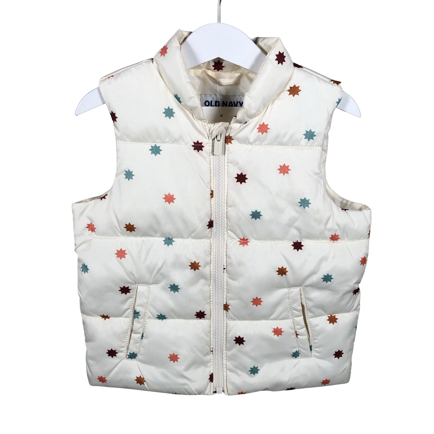 Unisex Old Navy - Winter vest, size 98 - 104 - Beige (1)