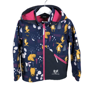 Unisex Icepeak - Soft shell jacket, size 104 - 110 - Blue (1)