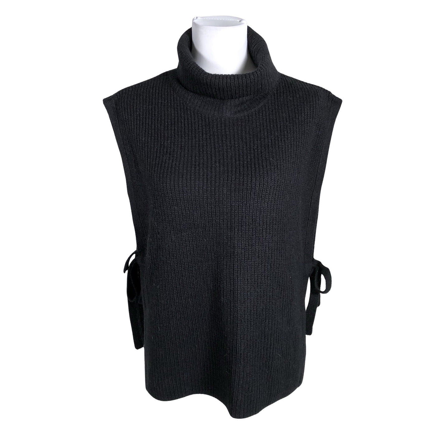 Unisex Your Face - Knit vest, size 38 - Black (1)