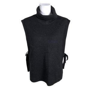 Unisex Your Face - Knit vest, size 38 - Black (1)
