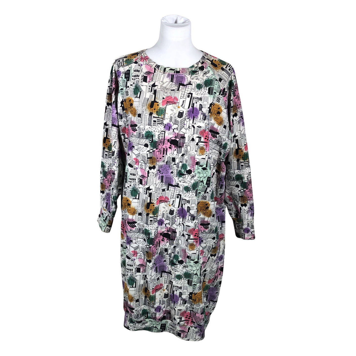 Unisex Papu - Sweatshirt dress, size 40 - White (1)