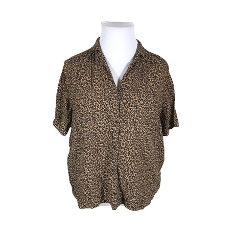 Unisex We - Short-sleeved blouse, size 44 - Brown ()