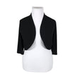 Unisex S.T.I - Tricot bolero, size 42 - Black ()