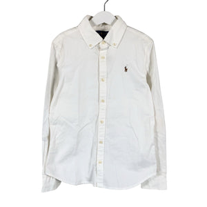 Unisex Polo Ralph Lauren - Collared shirt, size 146 - 152 - White (1)