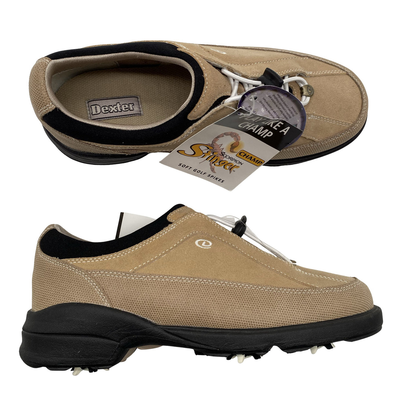 Unisex Dexter - Golf shoes, size 37 - Brown (1)