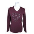Unisex Gerry Weber - Tricot shirt, size 38 - Wine red ()