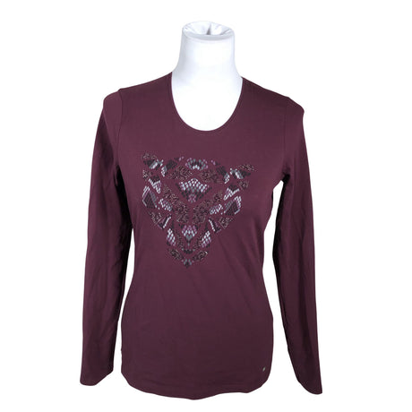 Unisex Gerry Weber - Tricot shirt, size 38 - Wine red ()
