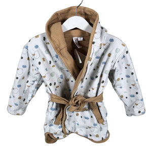 Unisex Mama Luma - Bathrobe, size 86 - 92 - White (1)