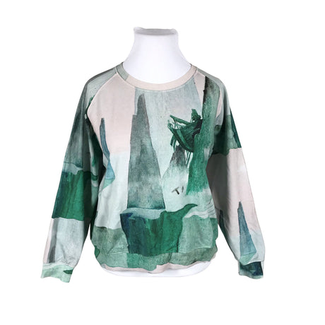 Unisex Papu - Sweatshirt, size 42 - Green ()
