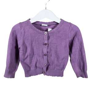 Unisex Polarn O. Pyret - Cardigan, size 86 - 92 - Violet (1)