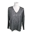 Unisex Massimo Dutti - Tricot shirt, size 38 - Gray ()