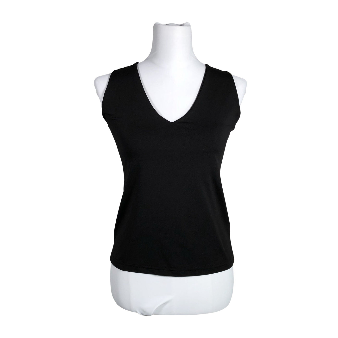 Unisex Saint Tropez - Tricot tank top, size 40 - Black (1)