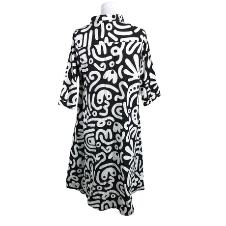 Unisex Orientique - Dress, size 40 - Black (2)