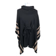 Unisex Uterqüe - Poncho, size 38 - Black ()
