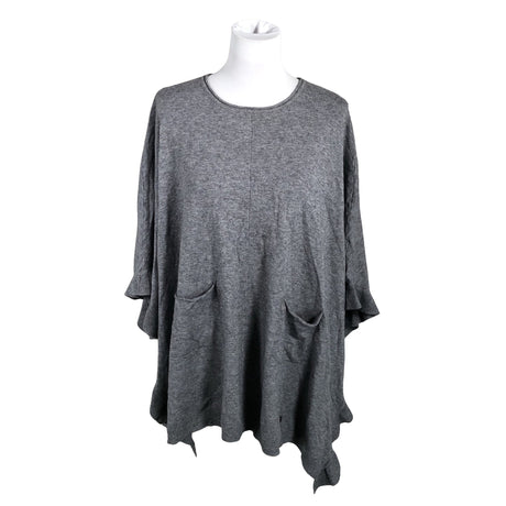 Unisex Alfa - Poncho, size 40 - Gray ()