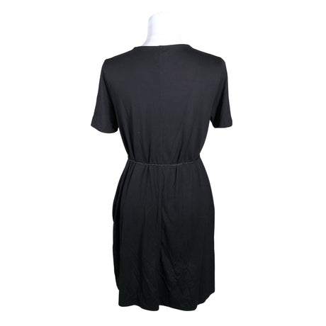 Unisex Weekday - Tricot dress, size 34 - Black (2)