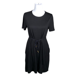 Unisex Weekday - Tricot dress, size 34 - Black (1)
