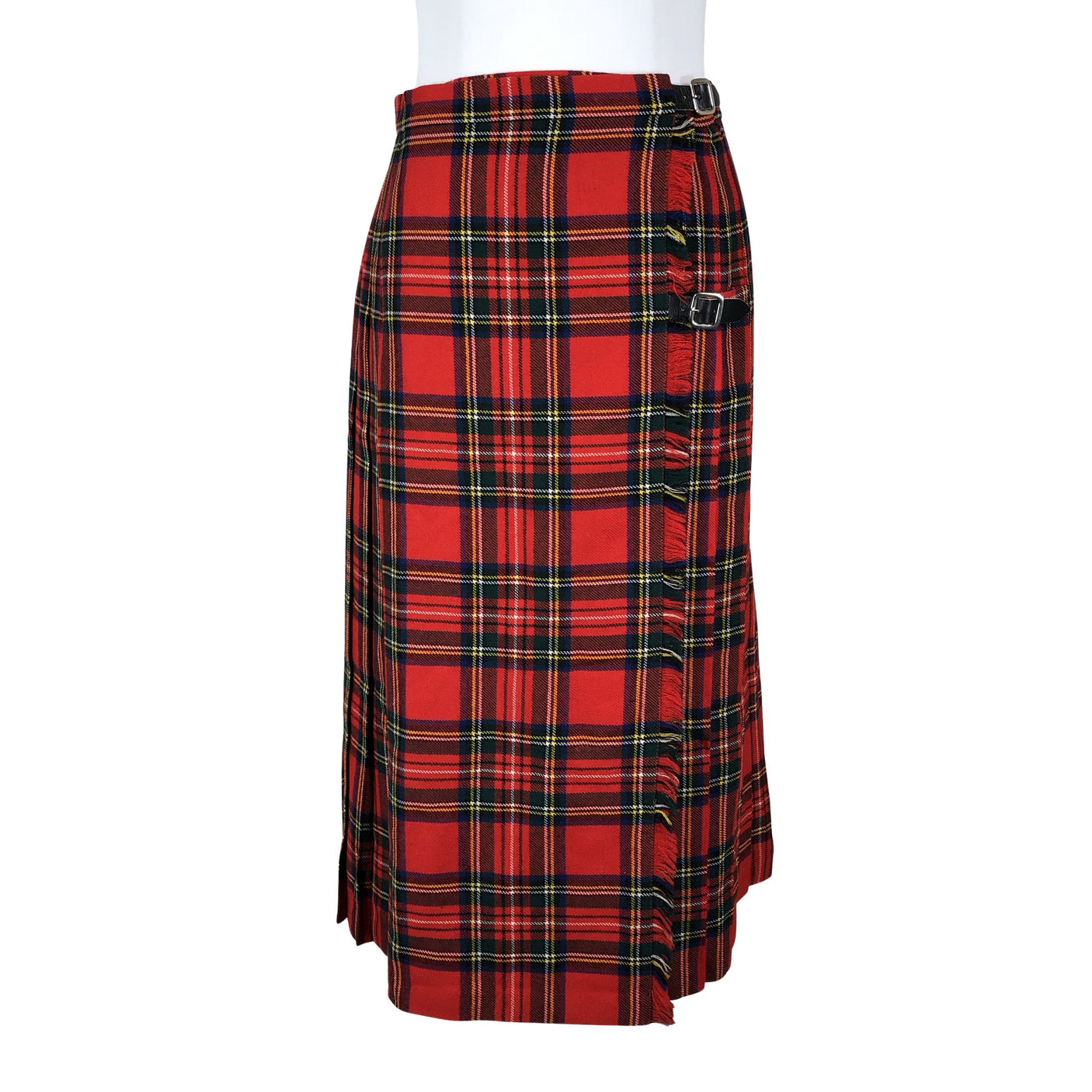 Unisex St Michael - Pleated skirt, size 40 - Red (1)